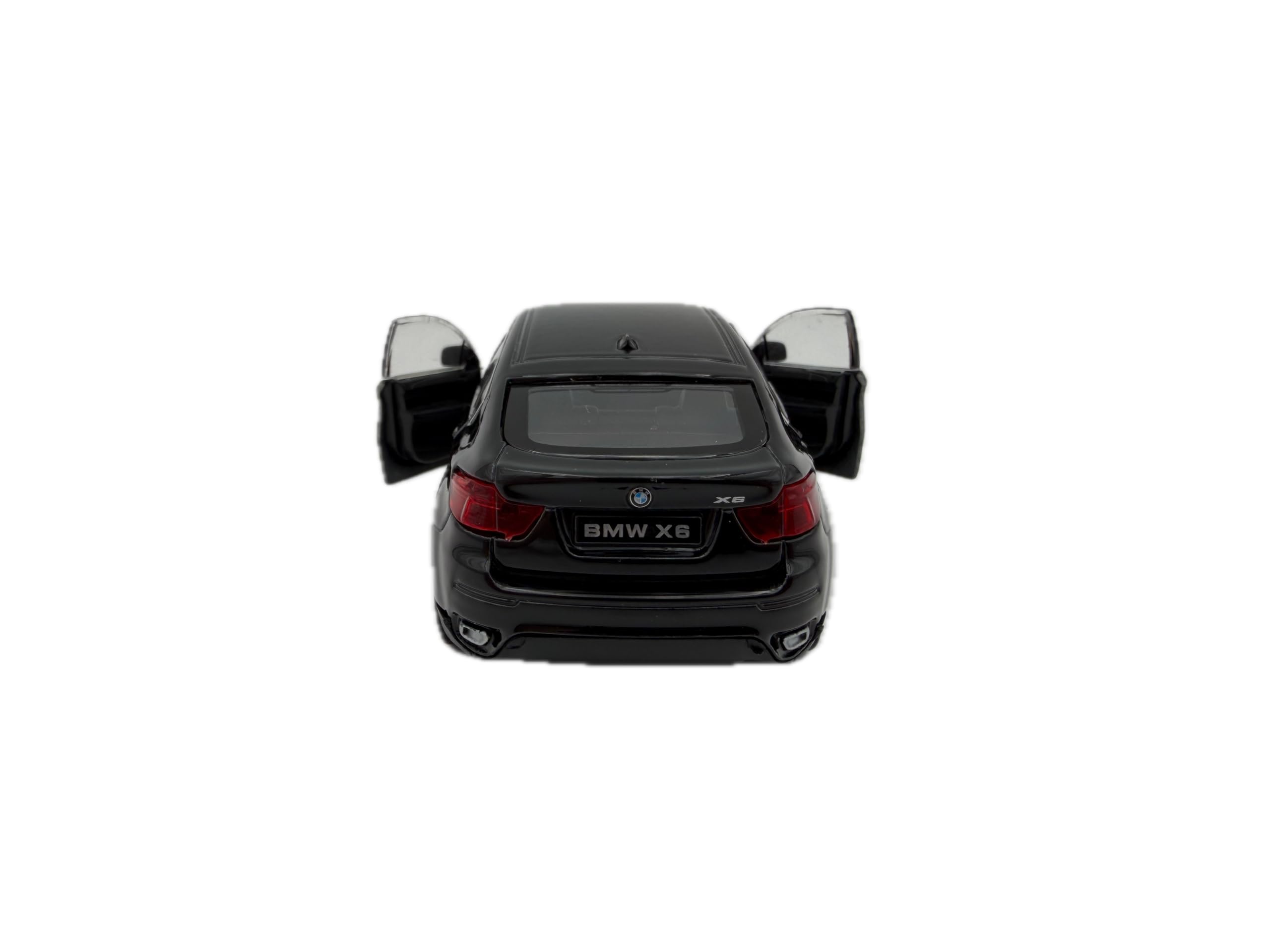 Dromader Welly Modellino auto BMW X6 SUV, in miniatura, scala 1:39, nero