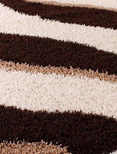 Image of Modern Designer Polyester Shaggy Soft Rug Carpet for Bedroom, Living Room, Kitchen, Hall etc. (Multi Colore, 2x6 feet)