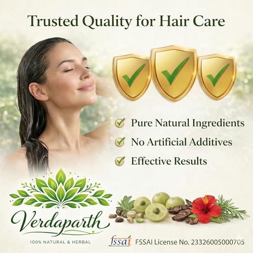 Image of Reetha Powder for Hair Growth, Hair Fall Control & Deep Scalp Cleansing | 100% Pure Natural Herbal Powder | Dandruff Care & Healthy Hair | For Men & Women (50g)