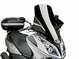 Kymco Downtown 125i Windschild Puig V-Tech Touring schwarz für Kymco Downtown 125i, 300i ABS 09-14