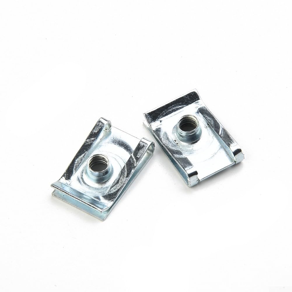 Dadi a molla per pannello carenatura clip U M5 M6 10 pezzi