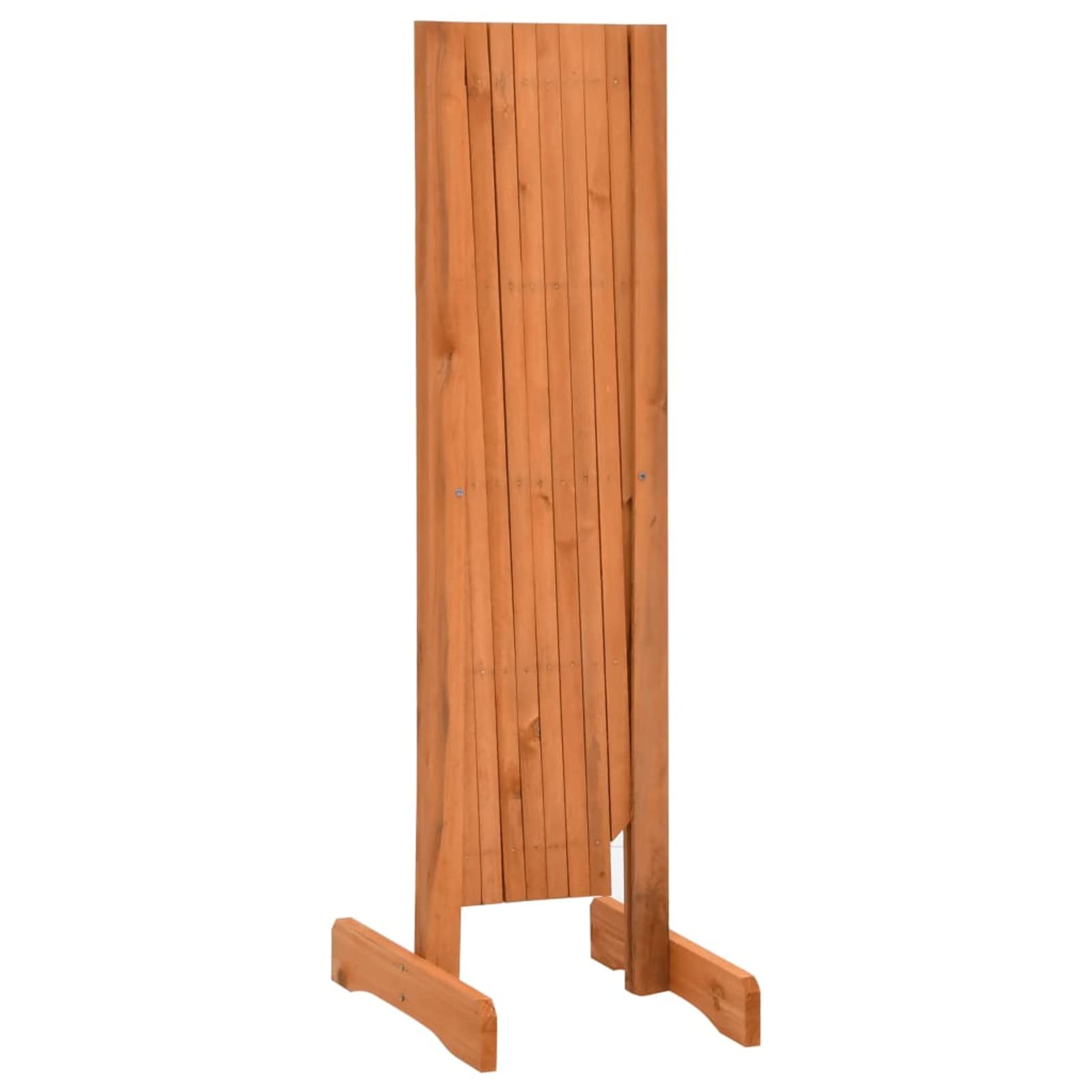 Homgoday Traliccio da Giardino Arancione 150x80 cm Massello di Abete, Cancello per Recinzione da Esterno Cancello per Giardino, Porta Staccionata Pedonale Barriera per Cortile Cancelletto da Giardino