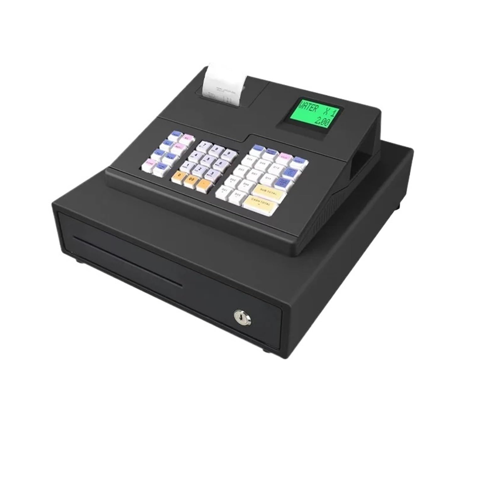 Registratore di Cassa, registratore di Cassa per Negozi al Dettaglio, Cassa per supermercati, Macchina POS Intelligente per Piccole Imprese ECR600, per Negozi e attività commercia