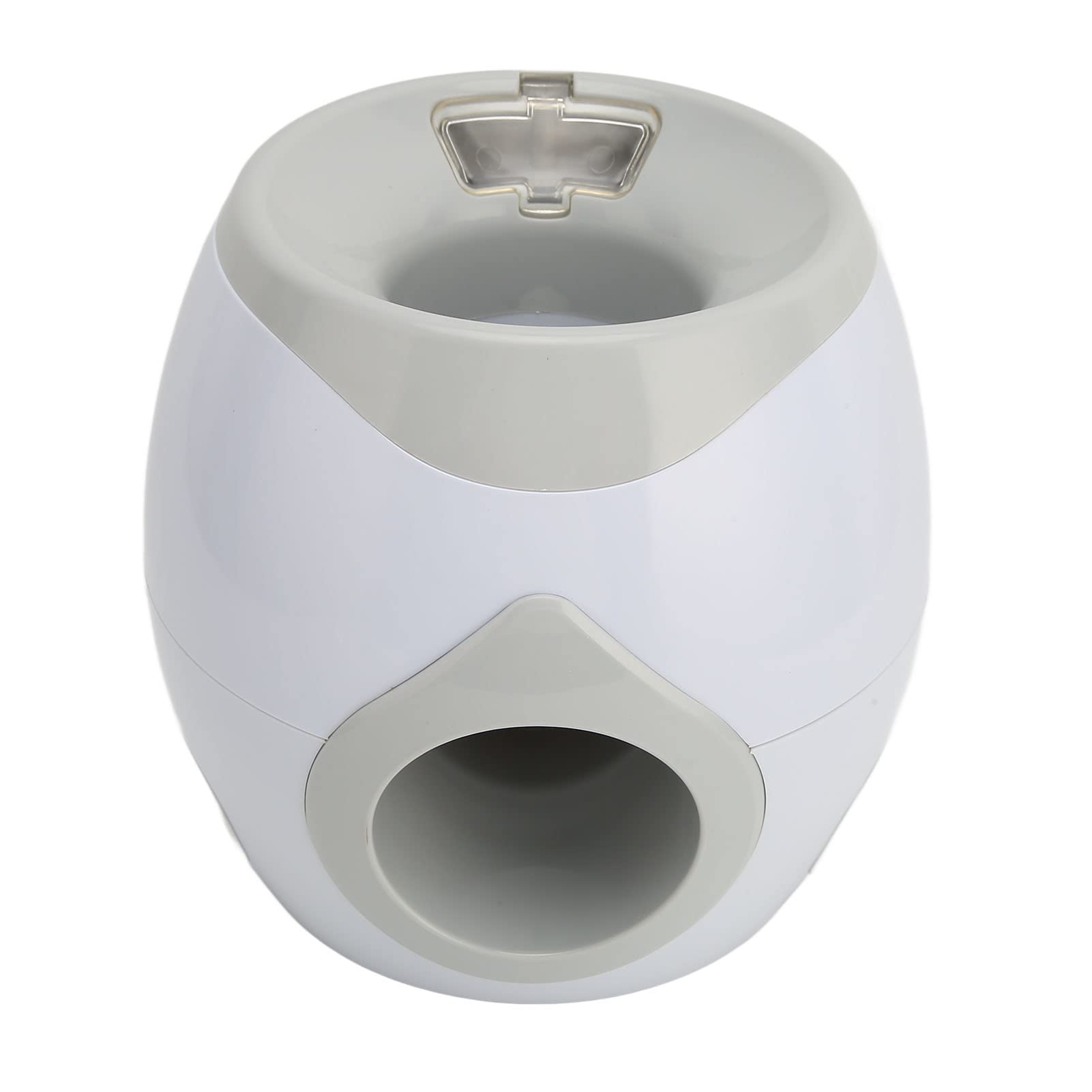 Yctze Lanciatore Automatico di Palline per Cani Macchina Interattiva Lancia Palline da Tennis per Cani Macchina per Ricompense Alimentari per Cani da Tennis con Vassoio Piatto per