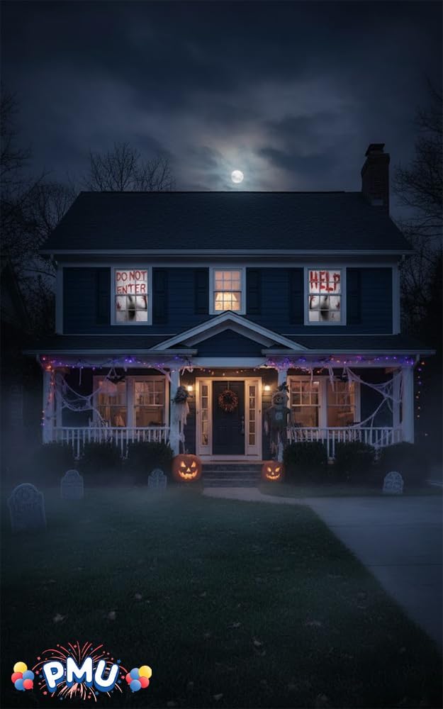 PMU Halloween Bloody Window Posters (2 Piece Giant) Pkg/6
