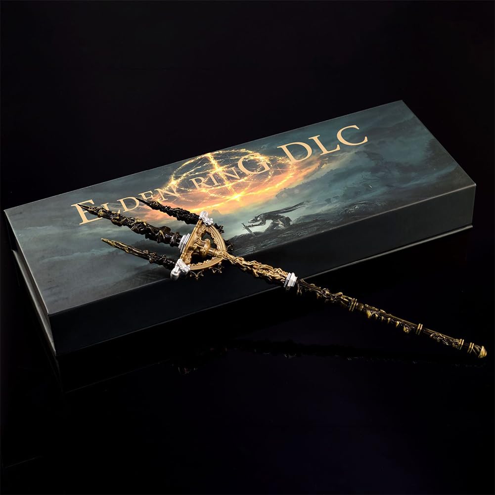 Figurki kolekcjonerskie, Z podstawką ekspozycyjną, pudełko prezentowe, 11,8 cala, prosty miecz
