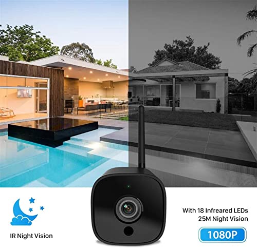 Caméra de surveillance extérieure 5MP pour éviter les cambriolages nocturnes