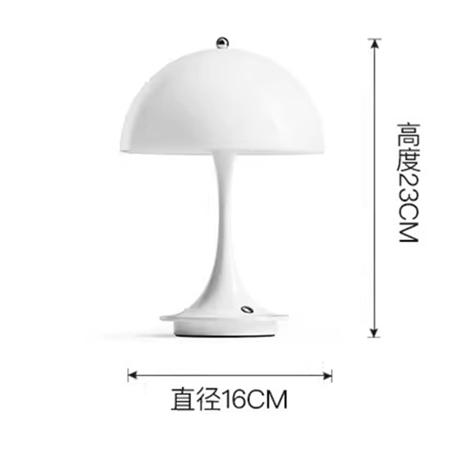 Lampada da comodino Lampada Da Comodino Nordica A Forma Di Fungo Con Alto Valore Estetico Lampada Da Tavolo Rossa In Stile Danese For Camera Da Letto In Stile Inse Decorazione Da Tavolo Lampada Da Tav