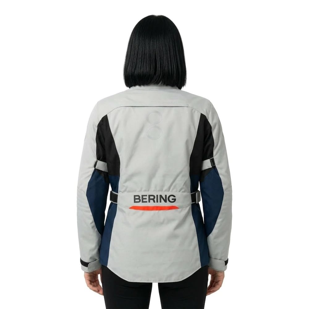 BERING Siberia Impermeabile Giacca Tessile Moto da Donna
