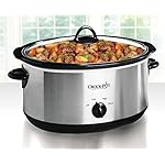 Crock-Pot 7 Quart Oval Manual Slow Cooker, Stainless Steel (SCV700-S-BR), Versatile Cookware for Large Families or Entertaining - Image 2