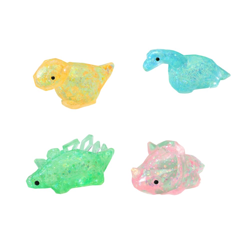 1pcStress Dinö Squishy Ball, Fun Dinosaur Design, Thermoplastic Rubber, Malt Sugar Textured Dinosaur Squeeze Toy, Fidget Squishy Toys, Stress Relief And Relaxation, For Kids Adults（Random Colo）