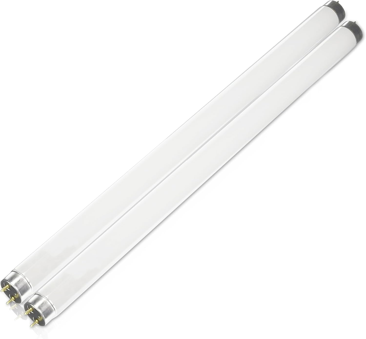 F15T8 Fluorescent Light Bulbs - F15 T8 15W 4100K Fluorescent 18" Under Cabinet Cool White Linear T8 650 Lumens - Under The Counter Small Light Bulb - Pack of 2