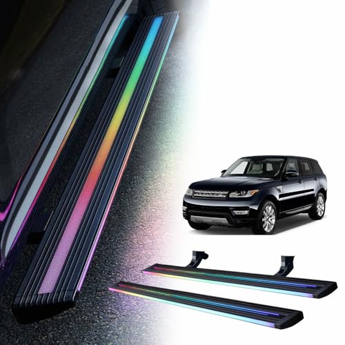LED Powerstep Running Boards Fit for Range Rover Sport 2017-2022 Power Side Steps Retractable Truck Steps Electric Running Board Deployable Side Step