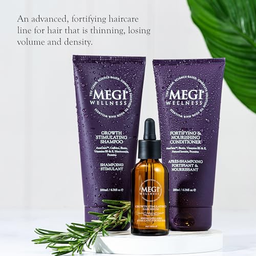 MEGI Wellness Hair Growth Shampoo with AnaGain & Biotin for Stronger, Healthier Hair 200ml Stimulating Shampoo for Hair Loss & Sensitive Scalps | Vegan, SLS-Free Hair Loss Shampoo (200ml) - Image 6