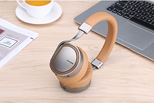 Image of BT270 Wireless Bluetooth Headphone, Over-Ear Bluetooth Hi-Fi Stereo Earphones with Mic, Deep Bass with HD Quality Headphones, All Device Support (Gold)
