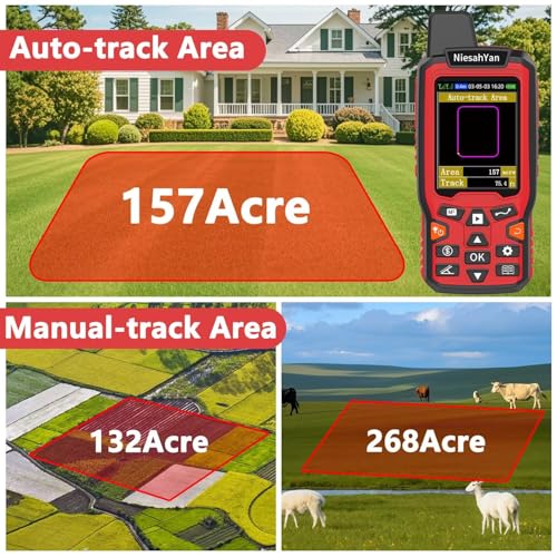 ZL180 Handheld GPS for Surveying, High Precision Rugged Land Surveying Equipment for Ranches, Garden, Farmland and Parking Area Distance Measuring by NiesahYan - Used condition - US$68.61