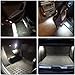 OKL CPARTS 2pcs Set Car Interior RGB Color footwell Ambient LED Lights footrest Ambient LED Lights for A3, A4, B5, B6, B7, B8, A6, C5, C6, A5, TT,Q7, A1, A7, R8, Q3, A8 VW