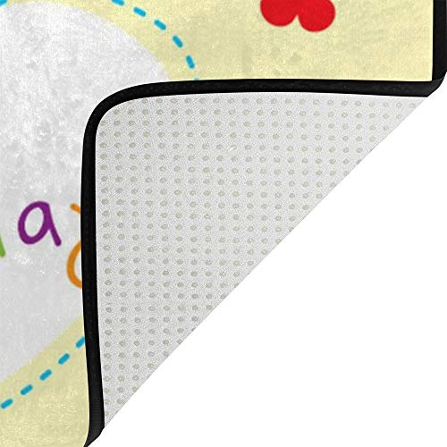 Tapis de maison au design moderne CHEHONG en polyester de grande taille - 5