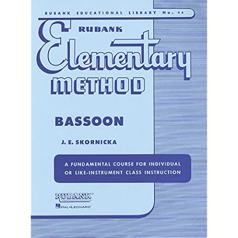 Rubank Elementary Method - Bassoon (Rubank Educational Library) Cover