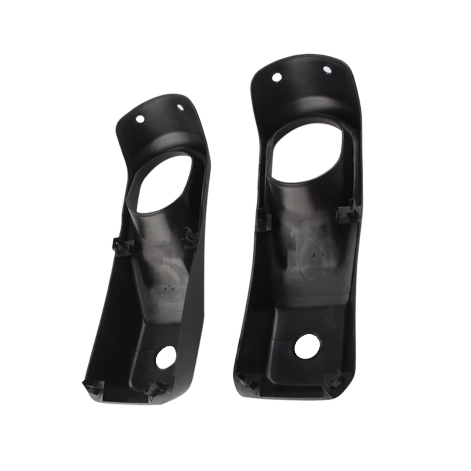 Fit For Jeep Wrangler JL With 10th Anniversary Rubicon Steel Front Bumper 2018-2022 2pcs Front Bumper Fog Light Grille Cover Trim(With Holes)