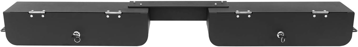 Hooke Road Wrangler Front Seat Overhead Lock Box Interior Console Storage Case for Jeep Wrangler TJ 1997-2006