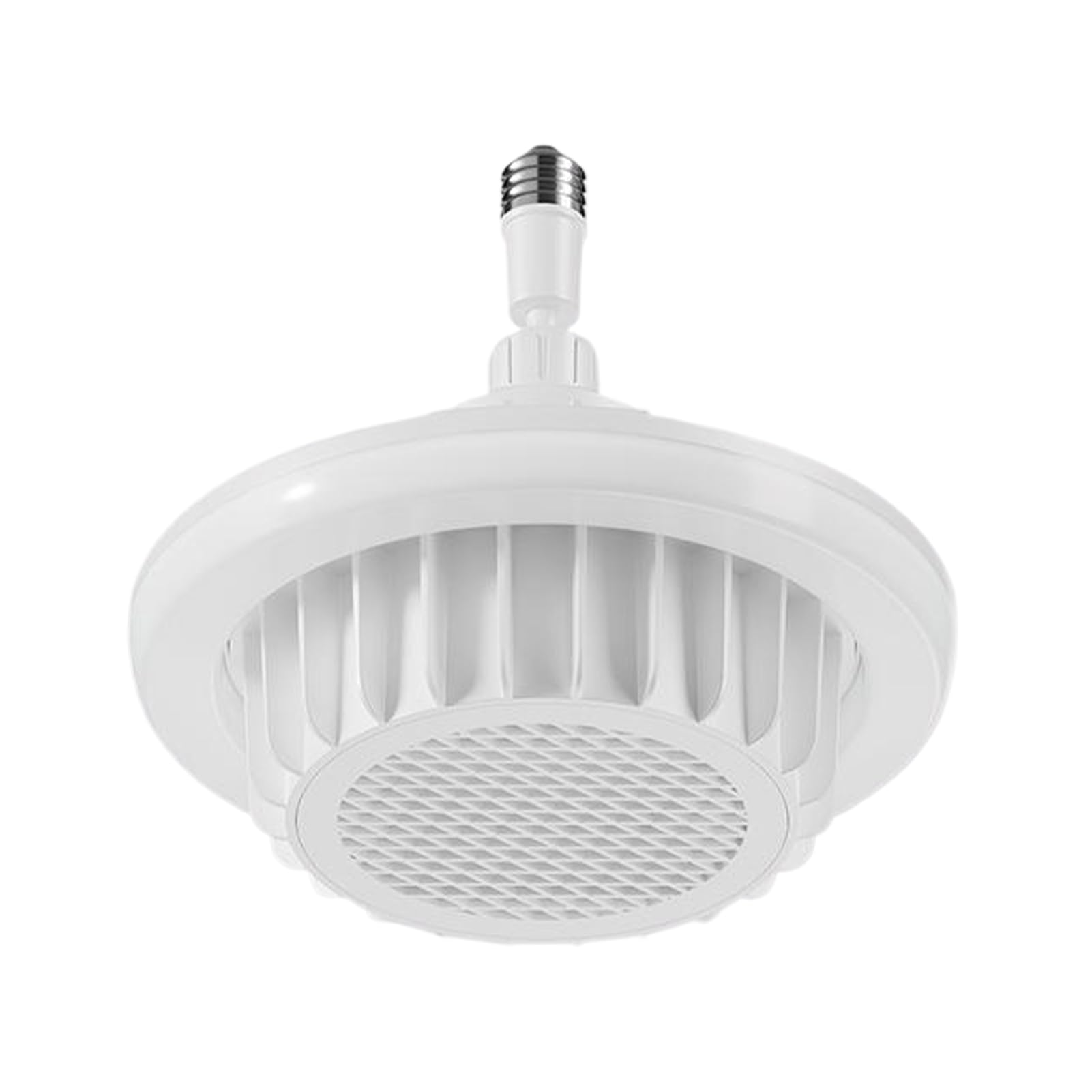 Zambuph Bathroom Heating Ceiling Fan with Five-Speed Adjustment Bathroom Bath Heating ABS Ceiling Fan with Led Light and Control, White, 220v