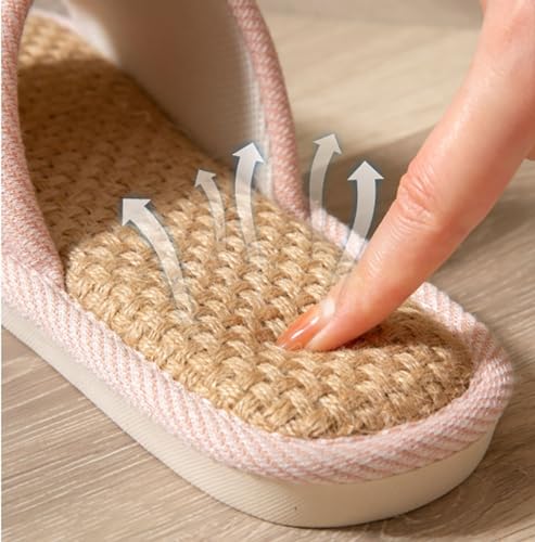 Image of AioTio Cloth Slippers - Indoor Outdoor Summer Silent Shoes for Women And Men