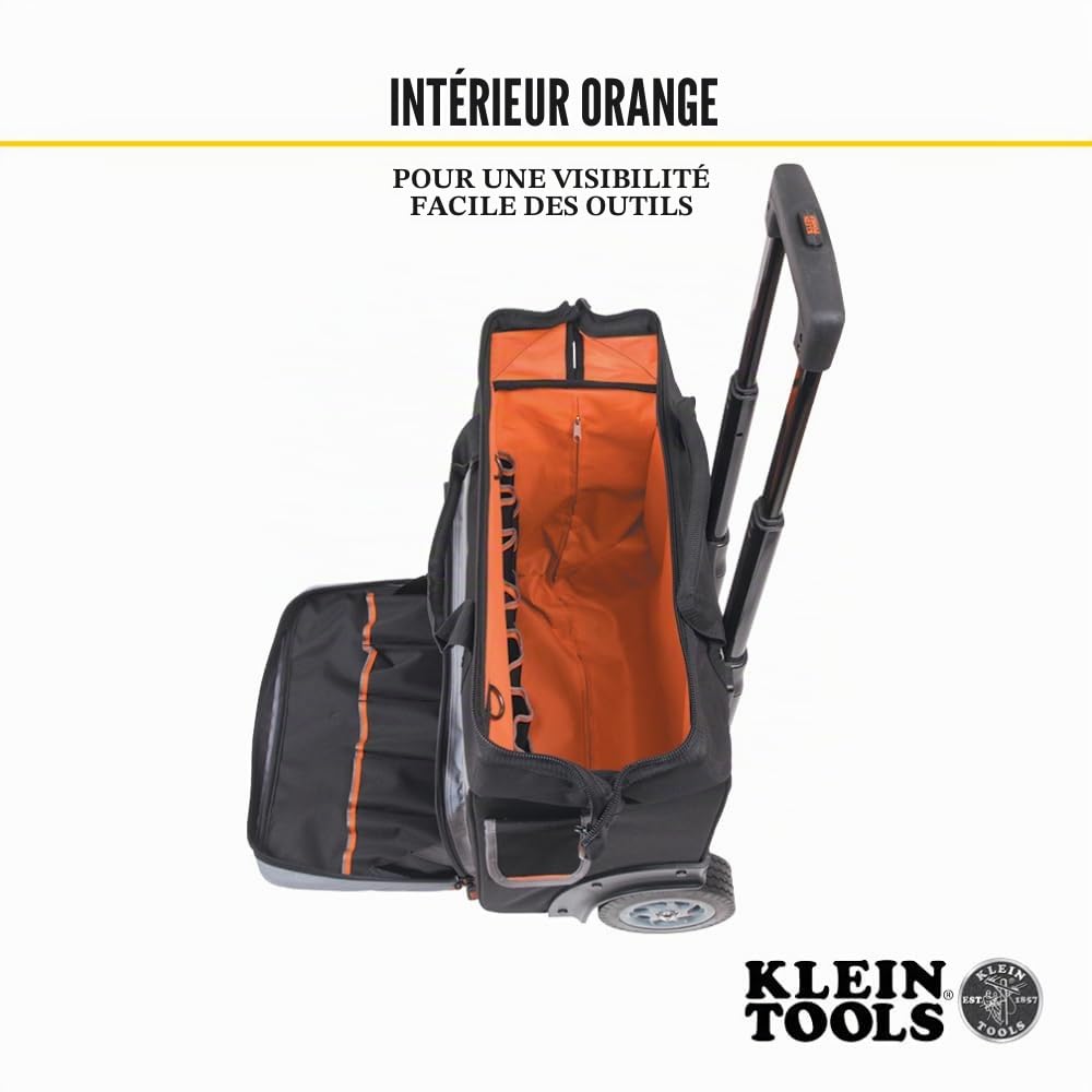 Klein Tools 55456BPL - Sac à dos pour outils Tradesman Pro Tech, 55452RTB