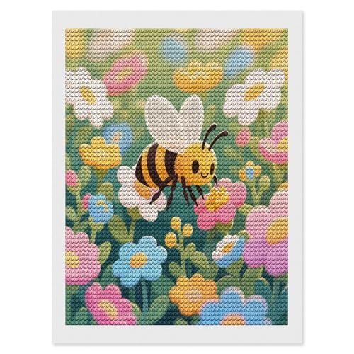 Kits de pintura de diamantes de abeja para adultos y principiantes que buscan un arte DIY
