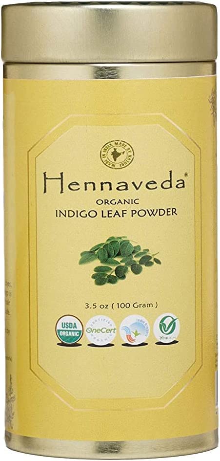 AZAZ Hennaveda Organic Indigo Leaf Powder 100g