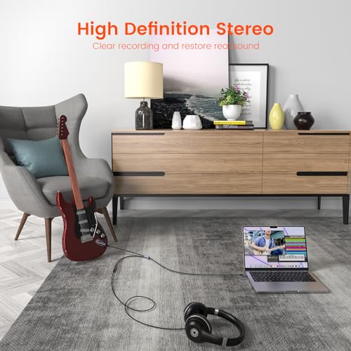 Cable USB C a 6.35mm Audio Estéreo 5M MOSWAG miniatura 5