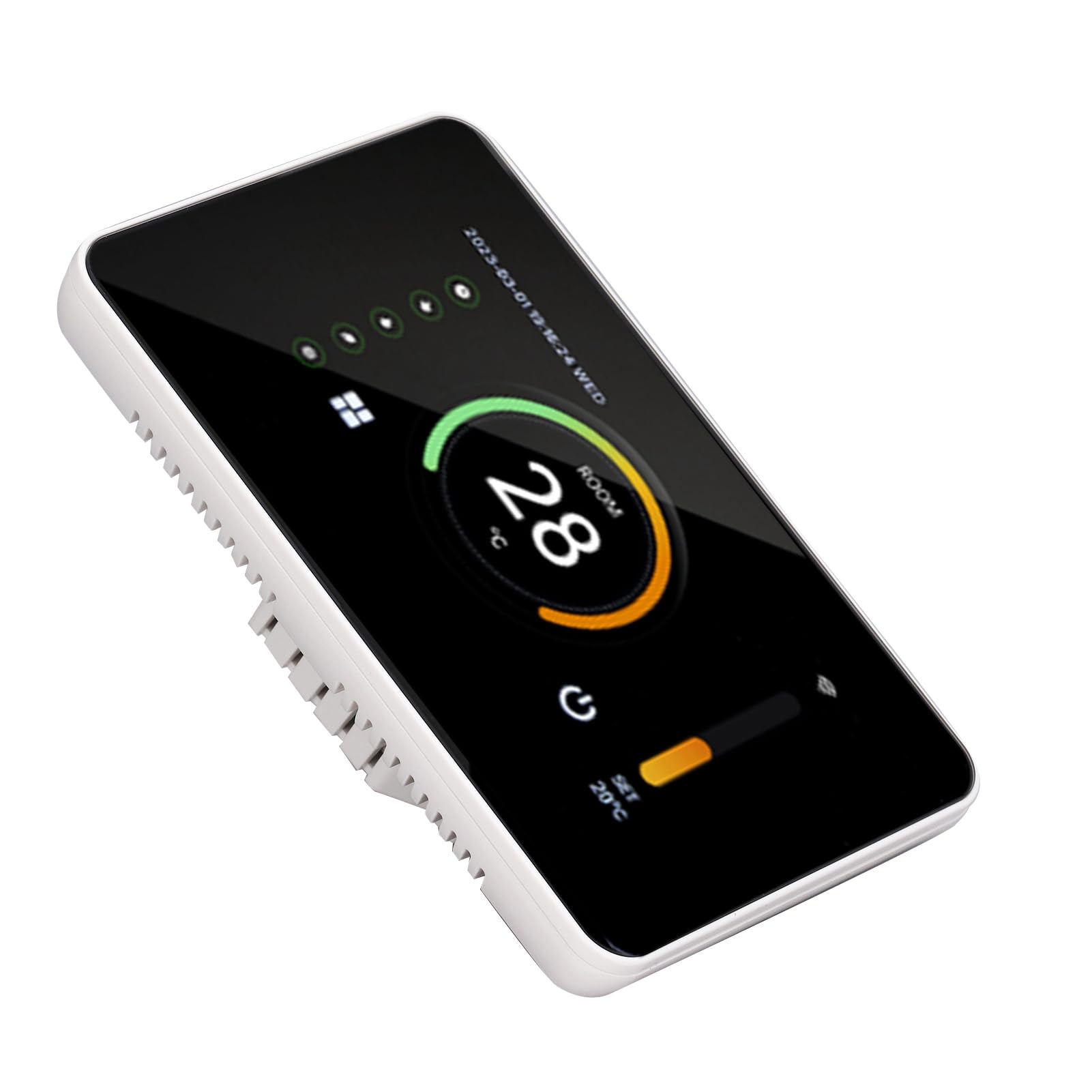 Generic Termostato Wifi Smart Wifi Water Riscaldamento Termostato di Controllo Digitale per Uso Domestico PC Ritardante PC 4.3in Schermata 100 a 250VAC (3A)