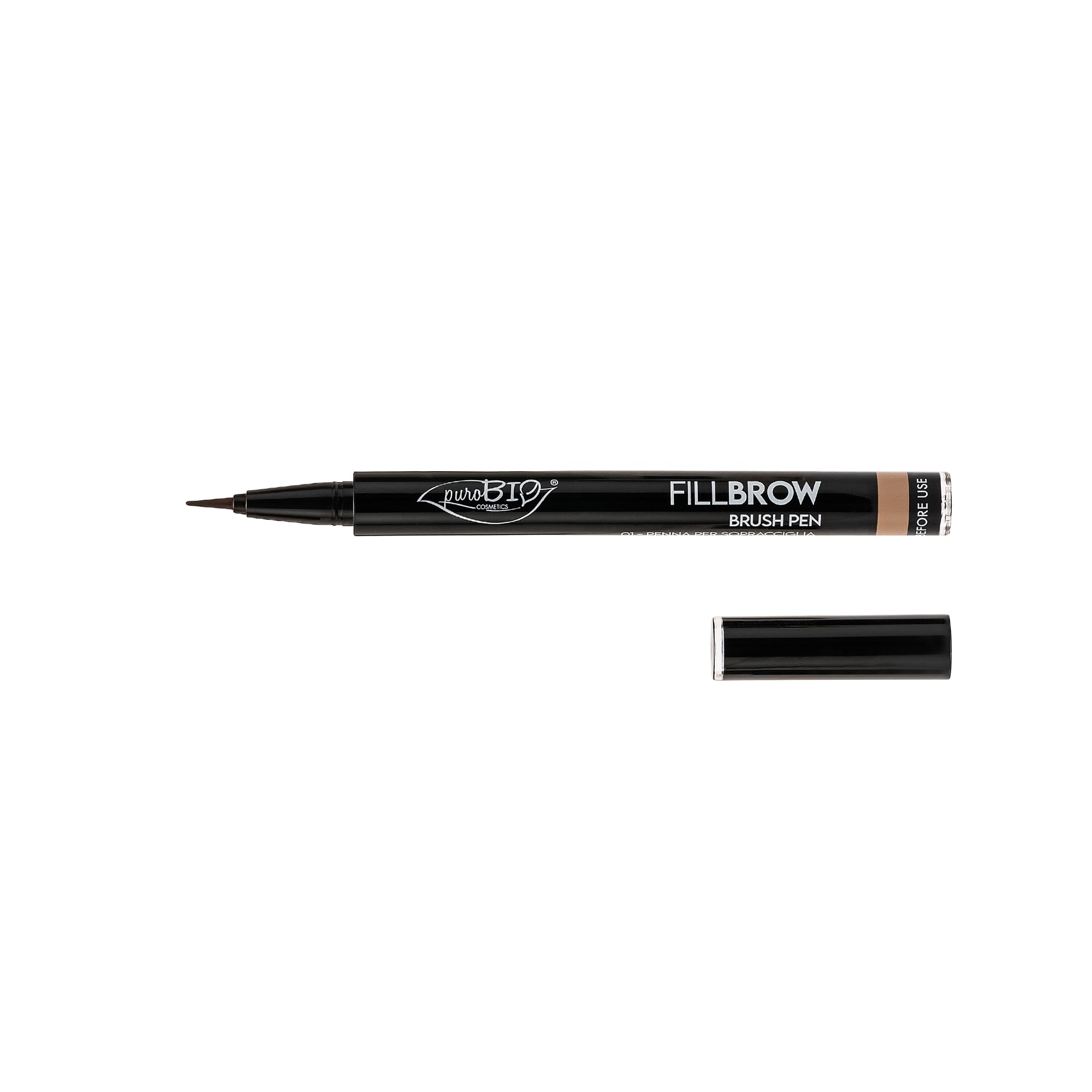 Puro Bio - Fillbrow Brush Pen - 01 Biondo Naturale - 0,7 ml, Natural Blonde - Image 2