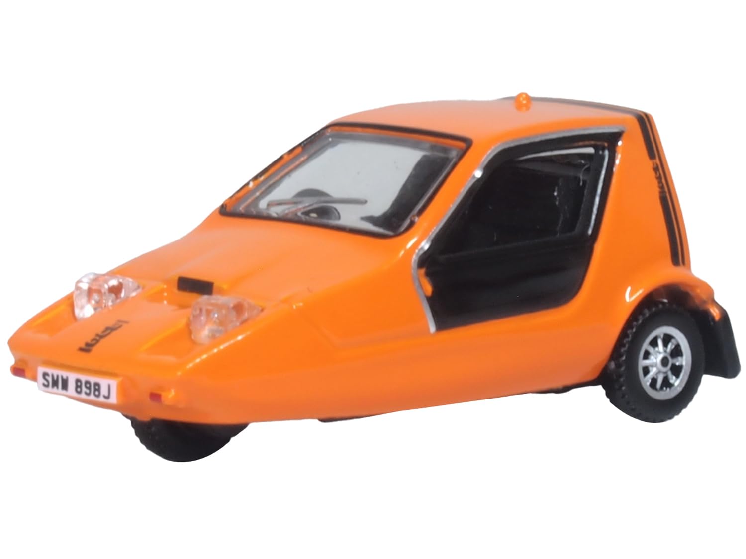 Oxford Diecast 76BUG001 Bond Bug Orange OO Gauge