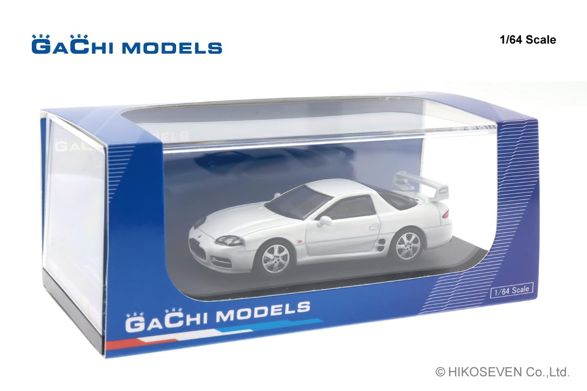 Amazon | GACHI MODELS 1/64 三菱 GTO (1998) ギャラクシーホワイト