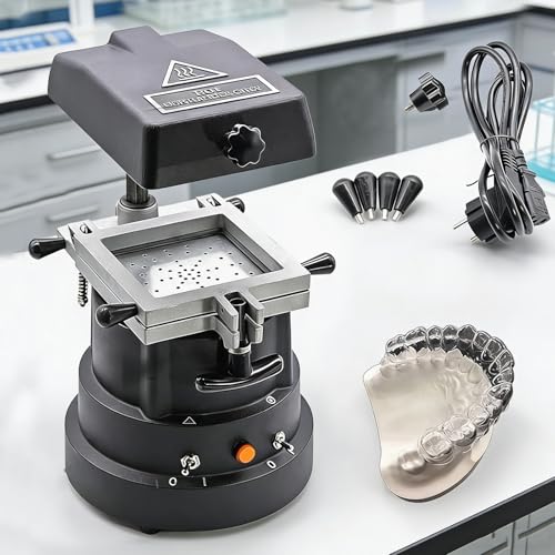 Imagen de Máquina formadora de vacío automática de 1200 W para laboratorios dentales y de ortodoncia