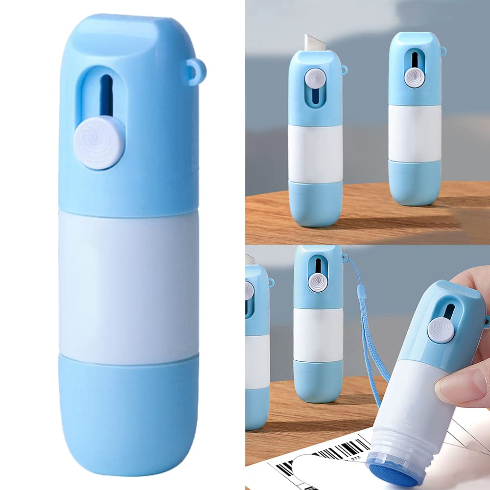 Fluido de corrección de Papel térmico con Cuchilla de unboxing, Fluido de protección de Datos de Papel térmico, Sello de Seguridad-Correction Fluid