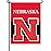BSI NCAA Nebraska Cornhuskers 2-Sided Garden Flag, Team Colors, One Size (83005)