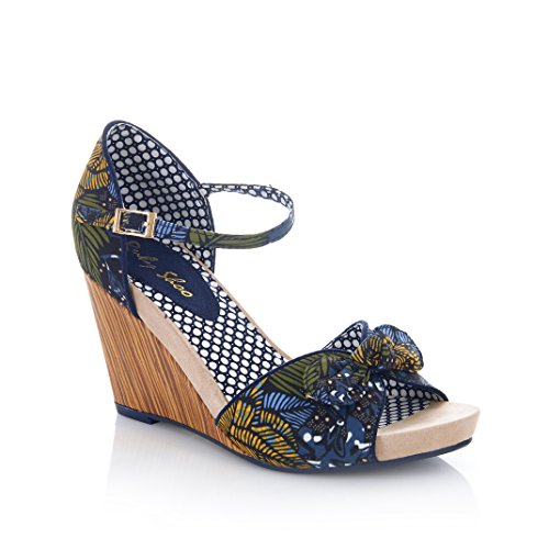 Sandales Bleu Ruby Shoo Molly 38 anti-fatigue pour rester debout sans douleur