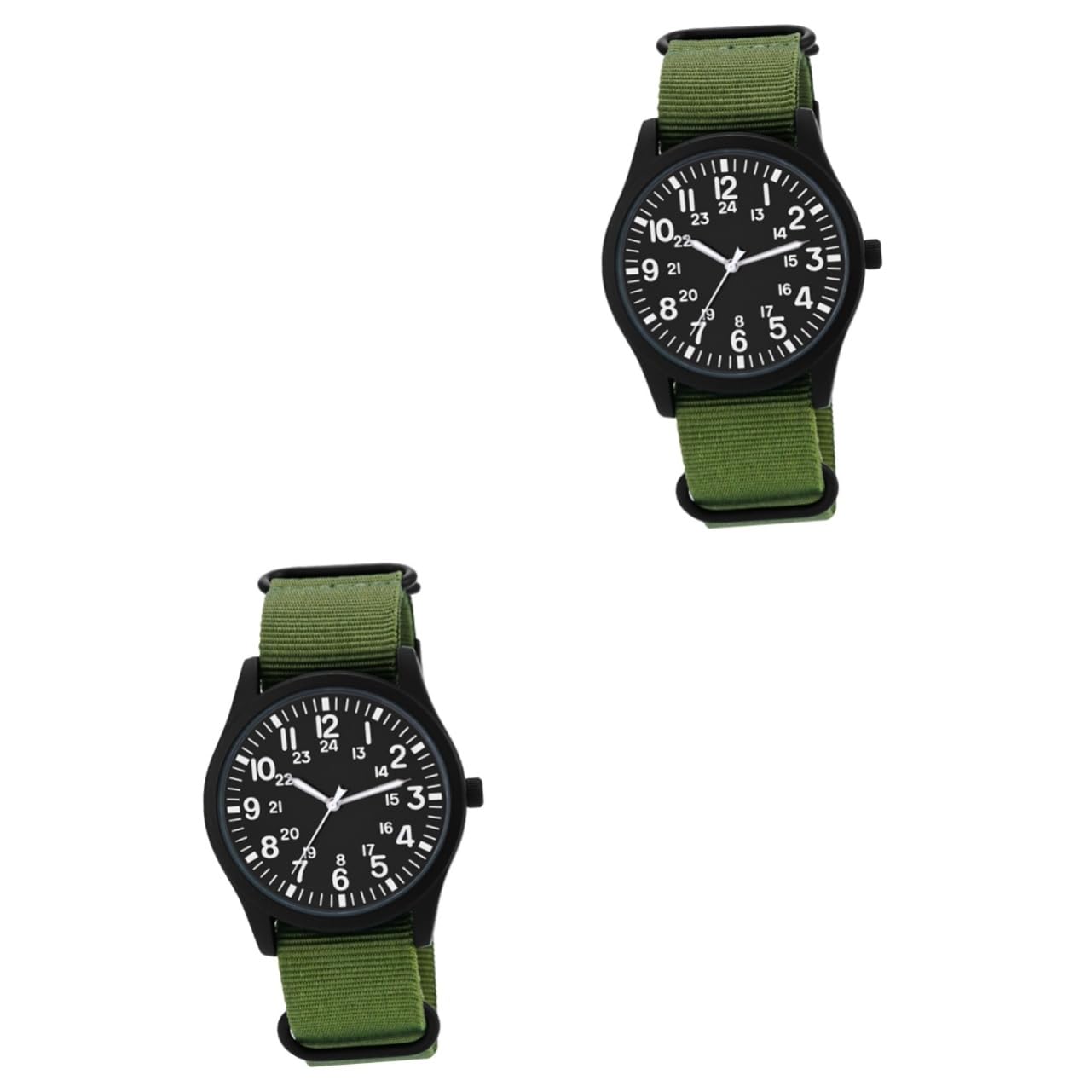 GALPADA 2pezzi Orologio Da Uomo Sportivo Orologio Quarzo Resistente All Con Design Elegante e Visibilità Per Attività All Aperto