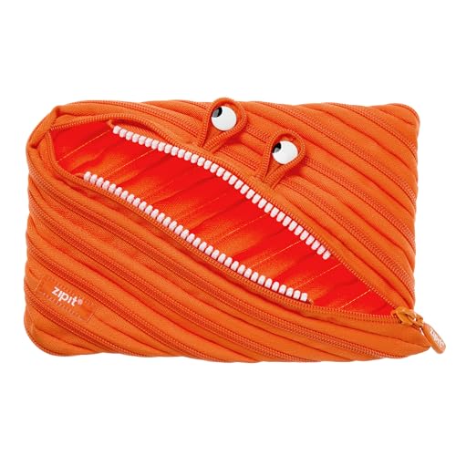 Image of ZIPIT Monster Jumbo Pencil Case, Orange
