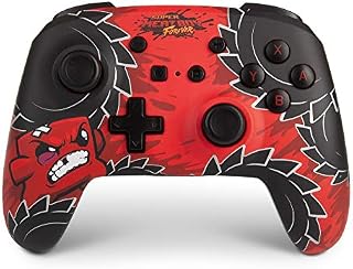 PowerA Enhanced Wireless Controller For Nintendo Switch, Featuring a Super Meat Boy Design, Nintendo Switch Lite, Gamepad, Game Controller, Bluetooth Controller (Nintendo Switch), Amazon Exclusive