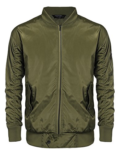 COOFANDY Men's Classic Varsity Baseball Bomber Jacket