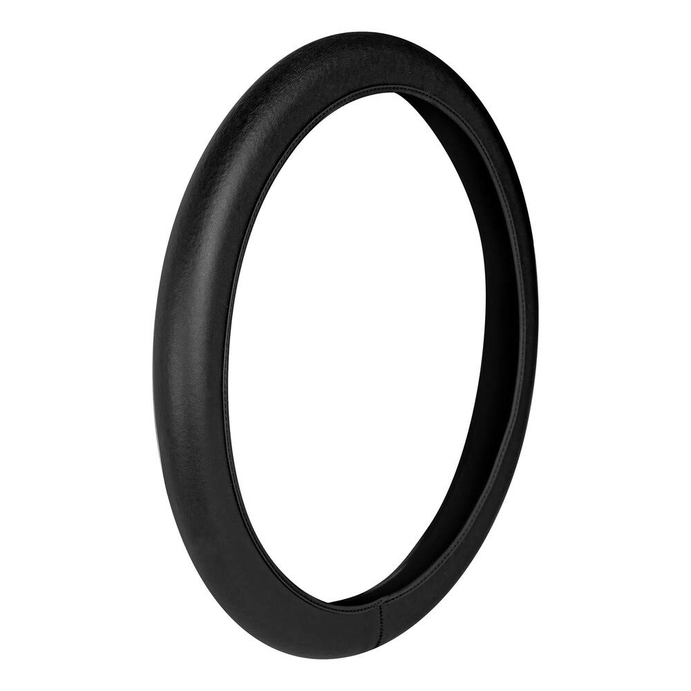 Lampa 32928 Skin-Cover, Stretch Steering Wheel Cover - Genuine Leather - M - Diameter 38/40 cm