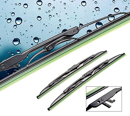 Image of 12V Universal Electric Wiper Motor, ATV Tricycle UTV Windshield Wipers Kit Compatible with Polaris Ranger Golf Cart Windshield Wiper Kit, 90 Degree Motor, 15.7 /17.7 in Arm /Blade