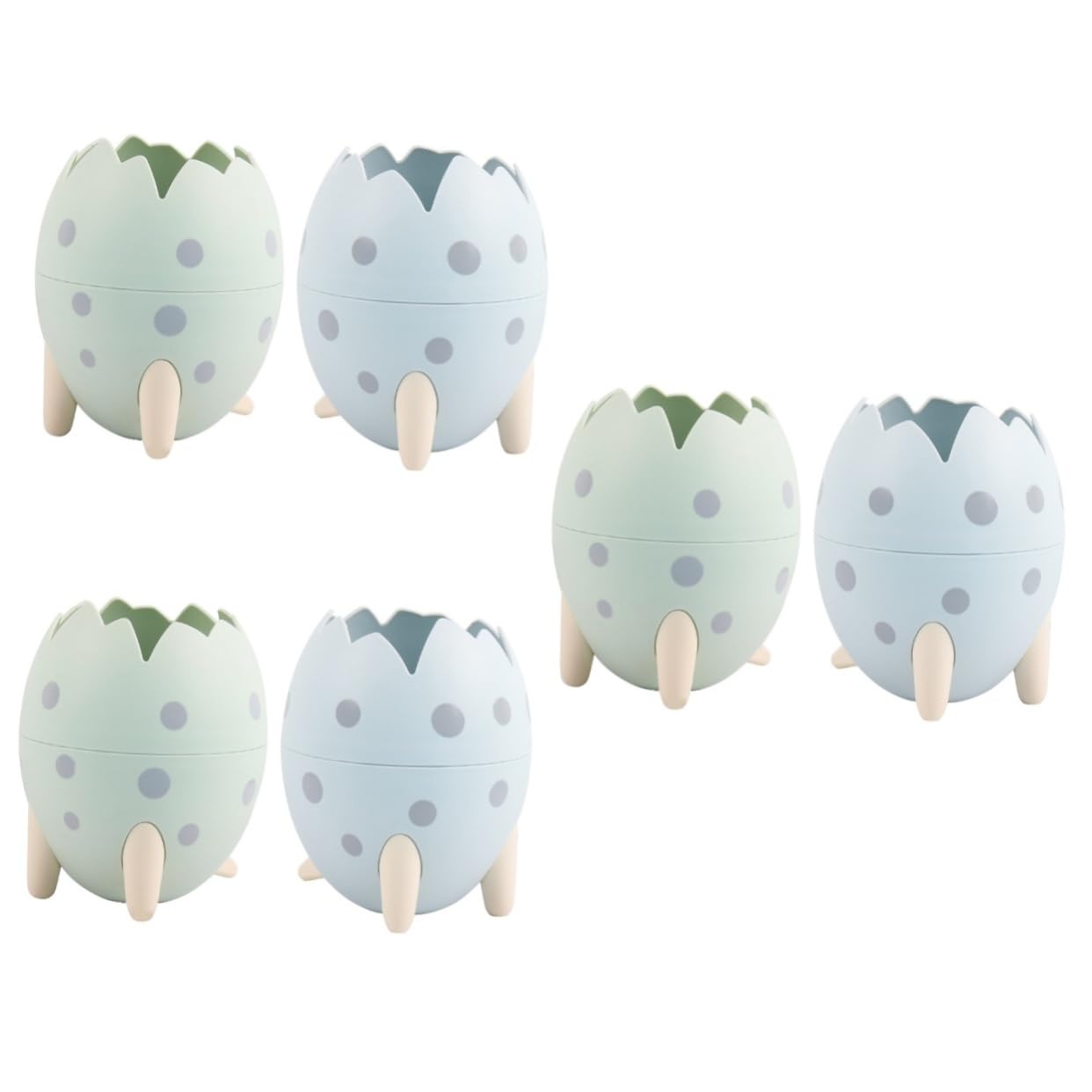 Porte-stylo dinosaure œuf décoratif pour bureau scolaire et maison