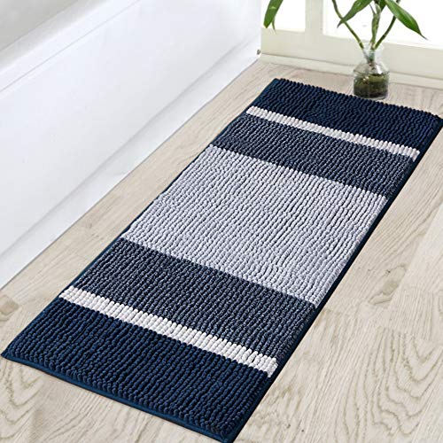 Luxurious Chenille Plush Bath Rug - Perfect for Adding Comfort and Style to Your Bathroom Decor