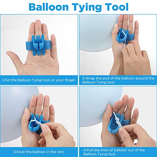 GAGAKU Luftballons 60 Stück Blau 12 Zoll Latex für verschiedene Anlässe