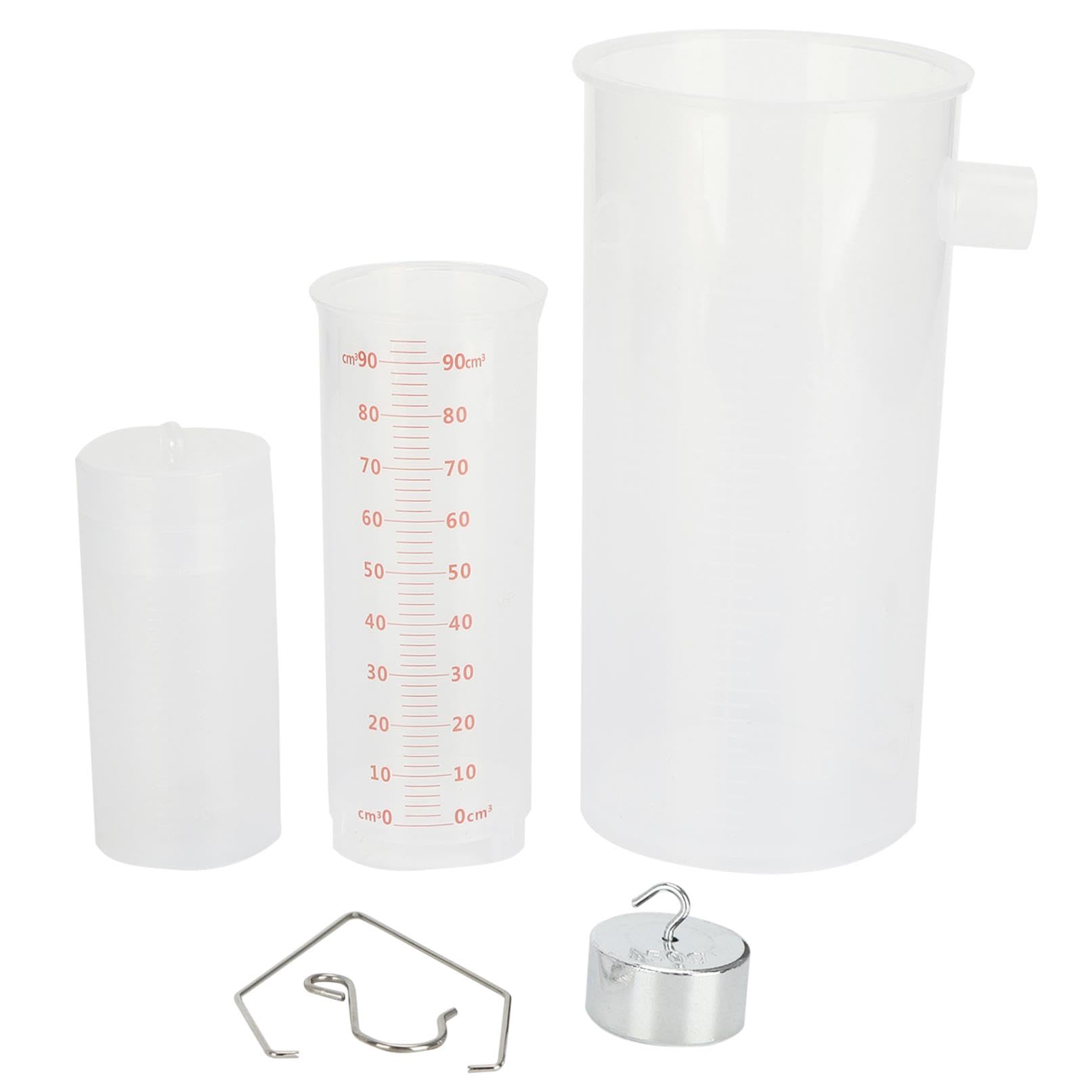 Physics Experimenter Essential: Archimedes Principle Measuring Tube with Overflow Cup - Teaching Tools for Hands Learning-size1
