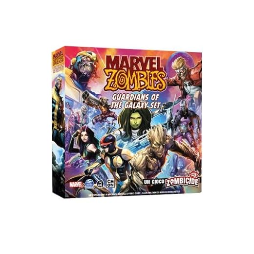 Asmodee - Marvel Zombies: Guardians of the Galaxy Set, Espansione Gioco da Tavolo, 14+ Anni, 1-6 Giocatori, Edizione in Italiano